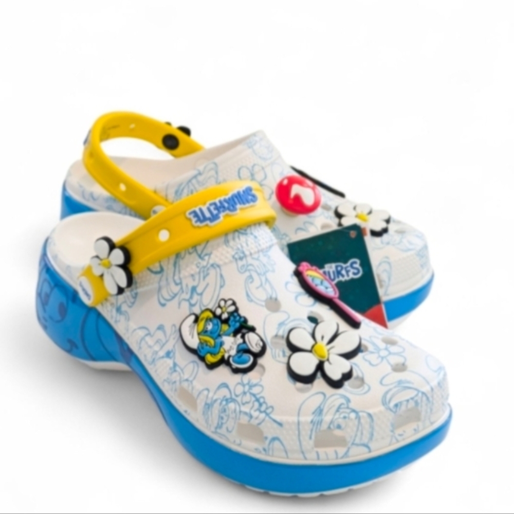 Smurfette Platform Crocs Collab - Picture 5 of 12